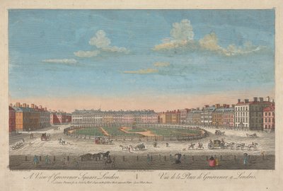 Veduta di Grosvenor Square, Londra da Thomas Bowles