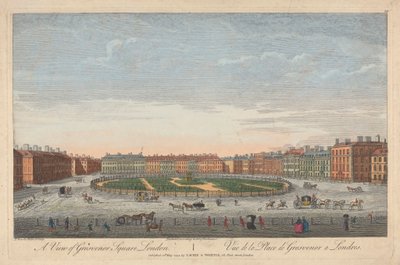 Veduta di Grosvenor Square, Londra da Thomas Bowles