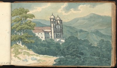 Album di Studi di Paesaggi e Figure: Villa nelle Montagne da Thomas Bradshaw
