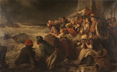 La scialuppa di salvataggio va al soccorso da Thomas Brooks
