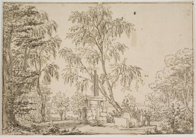 Parte del giardino di Fredensborg con "l