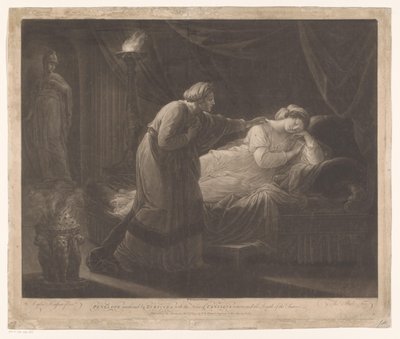 Penelope svegliata da Euryclea da Thomas Burke