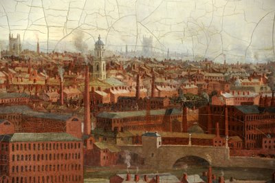 Veduta di Leeds da Thomas Burras