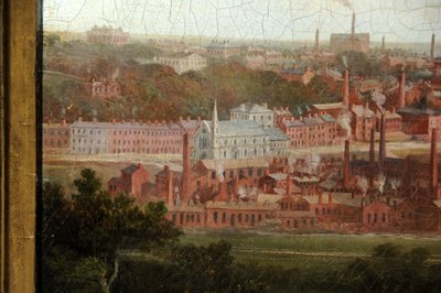 Veduta di Leeds da Thomas Burras