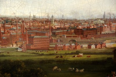 Veduta di Leeds da Thomas Burras
