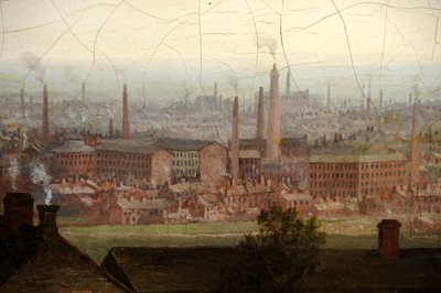 Veduta di Leeds da Thomas Burras