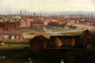 Veduta di Leeds da Thomas Burras