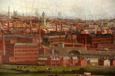 Veduta di Leeds da Thomas Burras