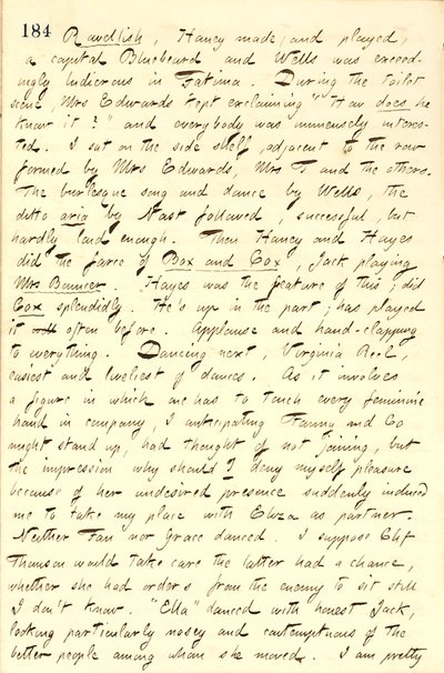 Diari di Thomas Butler Gunn - Volume 11, pagina 193, 26 dicembre 1859 da Thomas Butler Gunn