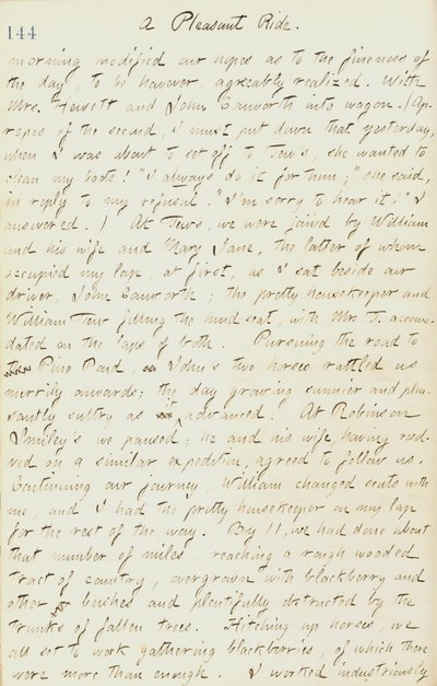Diari di Thomas Butler Gunn - Volume 17, pagina 156, 7 settembre 1861 da Thomas Butler Gunn