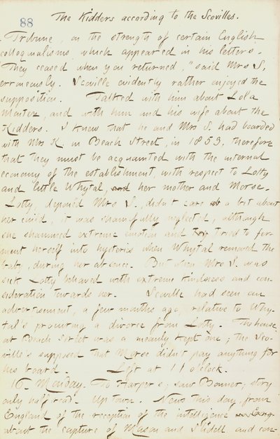 Diari di Thomas Butler Gunn - Volume 18, pagina 99, 15 dicembre 1861 da Thomas Butler Gunn
