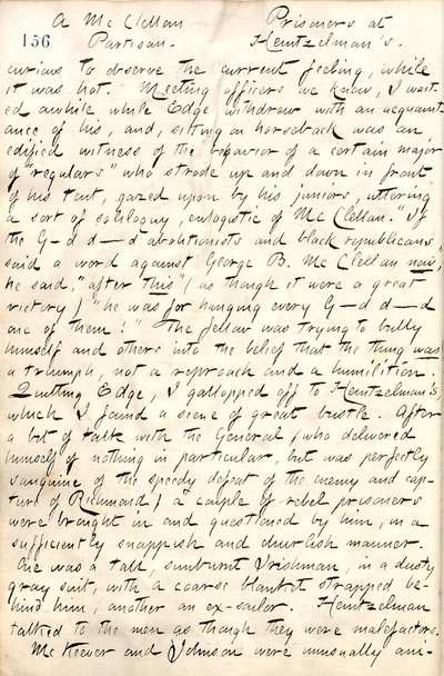 Diari di Thomas Butler Gunn - Volume 19, pagina 177, 4 maggio 1862 da Thomas Butler Gunn