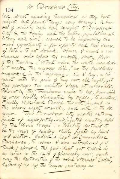 Diari di Thomas Butler Gunn - Volume 21, pagina 148, 31 dicembre 1862 da Thomas Butler Gunn