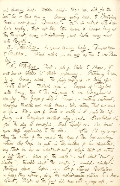 Diari di Thomas Butler Gunn - Volume 6, pagina 218, 14-16 dicembre 1853 da Thomas Butler Gunn