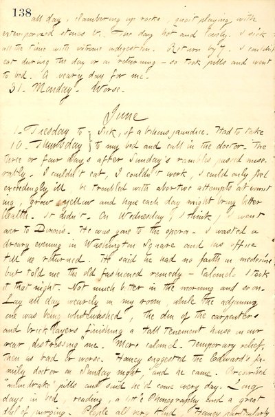 Diari di Thomas Butler Gunn - Volume 9, pagina 159, 30 maggio-10 giugno 1858 da Thomas Butler Gunn