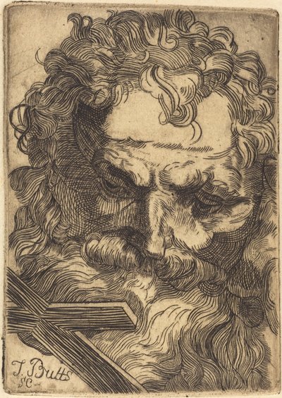 Testa di San Giovanni Battista da Thomas Butts, Jr.