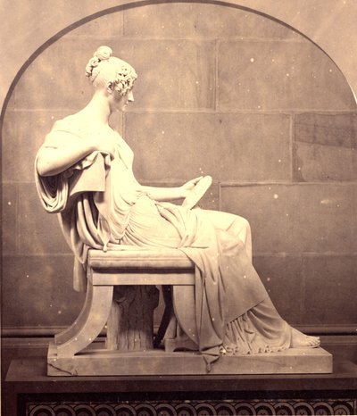 Statua seduta di Paolina Borghese (marmo) da Thomas Campbell