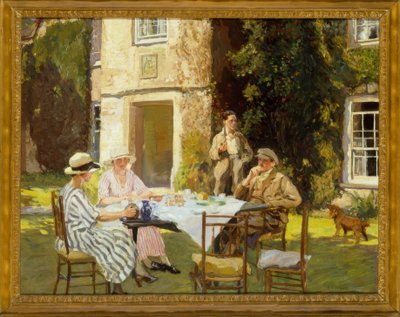 La festa del tè da Thomas Cantrell Dugdale