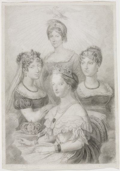 Donne Bonaparte da Thomas Casimir Regnault