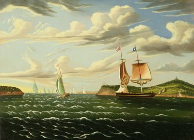 Staten Island e il Narrows da Thomas Chambers