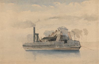 Draga a Twickenham, 22 settembre 1874 da Thomas Charles Leeson Rowbotham