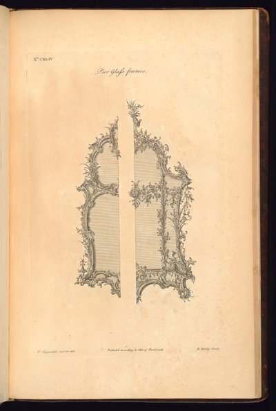 Il direttore del gentiluomo e del falegname da Thomas Chippendale