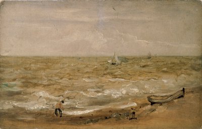 Scena di spiaggia da Thomas Churchyard