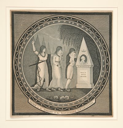 Sacred to the Memory of the Illustrious G. Washington da Thomas Clarke