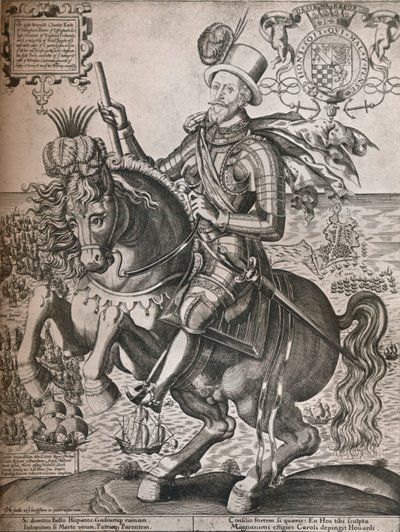 Lord Howard di Effingham, c1600 da Thomas Cockson
