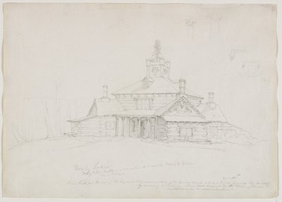 Hornby Lodge, 1839 da Thomas Cole