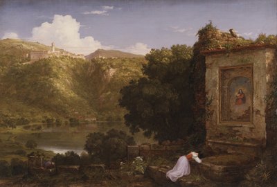 Il Penseroso, 1845 da Thomas Cole