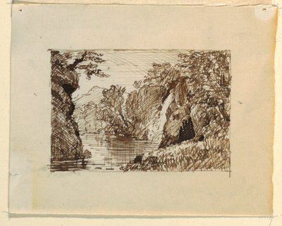 Paesaggio immaginario da Thomas Cole