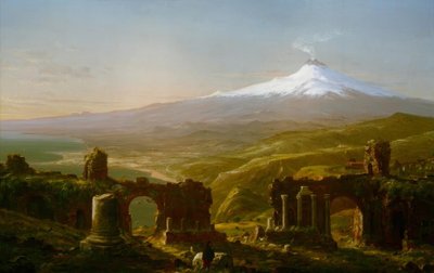 Monte Etna da Taormina da Thomas Cole