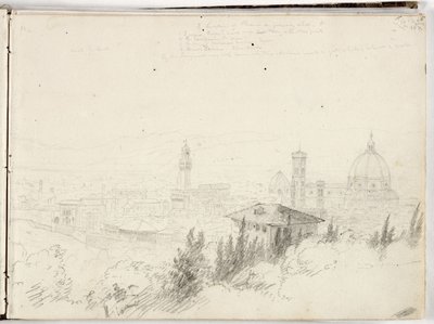 Panorama di Firenze da Thomas Cole
