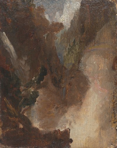 Studio per una scena da Lord Byron da Thomas Cole