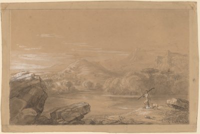 Il buon pastore da Thomas Cole