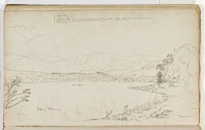 La testa di Windermere, Lake District, Inghilterra, 1829 da Thomas Cole