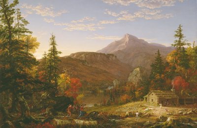 Il ritorno del cacciatore da Thomas Cole