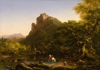 Il guado di montagna da Thomas Cole