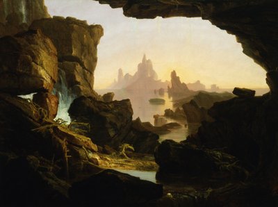 Il calare delle acque del diluvio da Thomas Cole