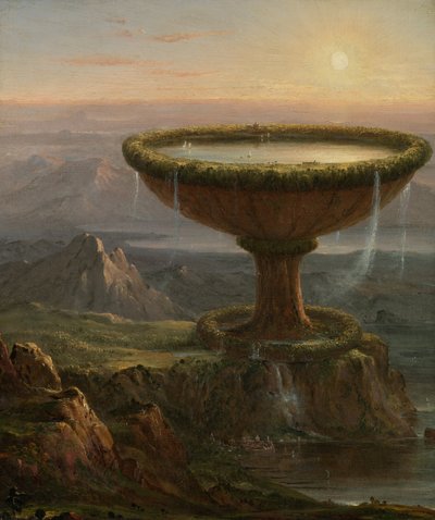 Il calice del Titano, 1833 da Thomas Cole