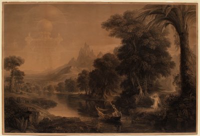 Il viaggio della vita, II, giovinezza da Thomas Cole