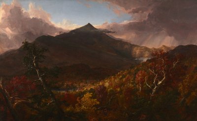 Veduta del monte Schroon, contea di Essex, New York, dopo una tempesta da Thomas Cole