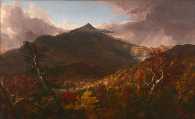 Vista del Monte Schroon, Contea di Essex, New York, dopo una tempesta, 1838 da Thomas Cole
