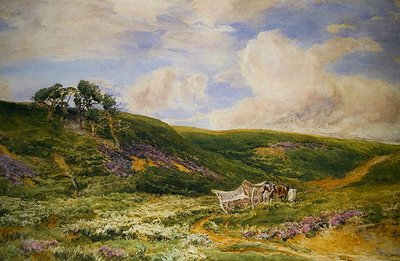 Paesaggio con carro da Thomas Collier