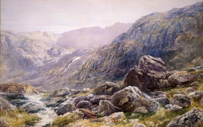 Passo di Llanberis, 1875 da Thomas Collier