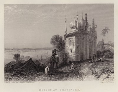 Moschea a Ghazipore da Thomas Colman Dibdin