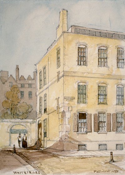 Vista di Whitefriars che mostra l