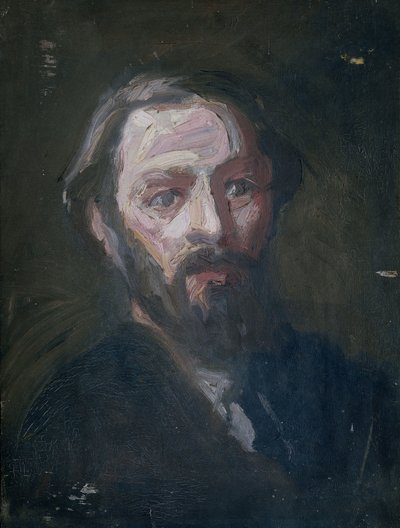 Ritratto dello scultore Pier Pander (1864-1919) da Thomas Cool