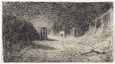 Rovine di notte da Thomas Cool